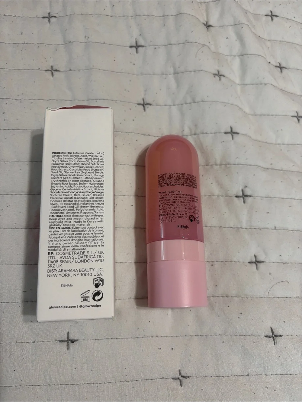 Glow Recipe hydrating facial